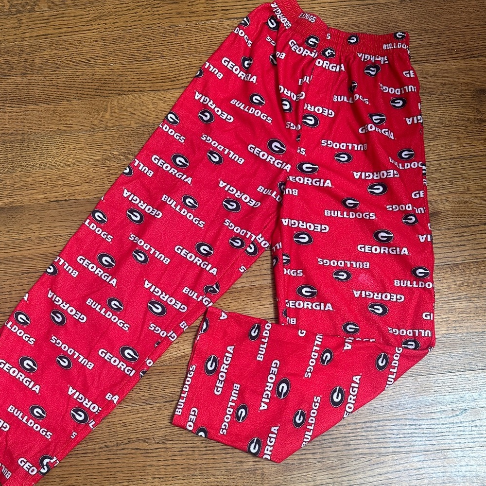 Georgia Bulldogs Kids Pajamas - Red